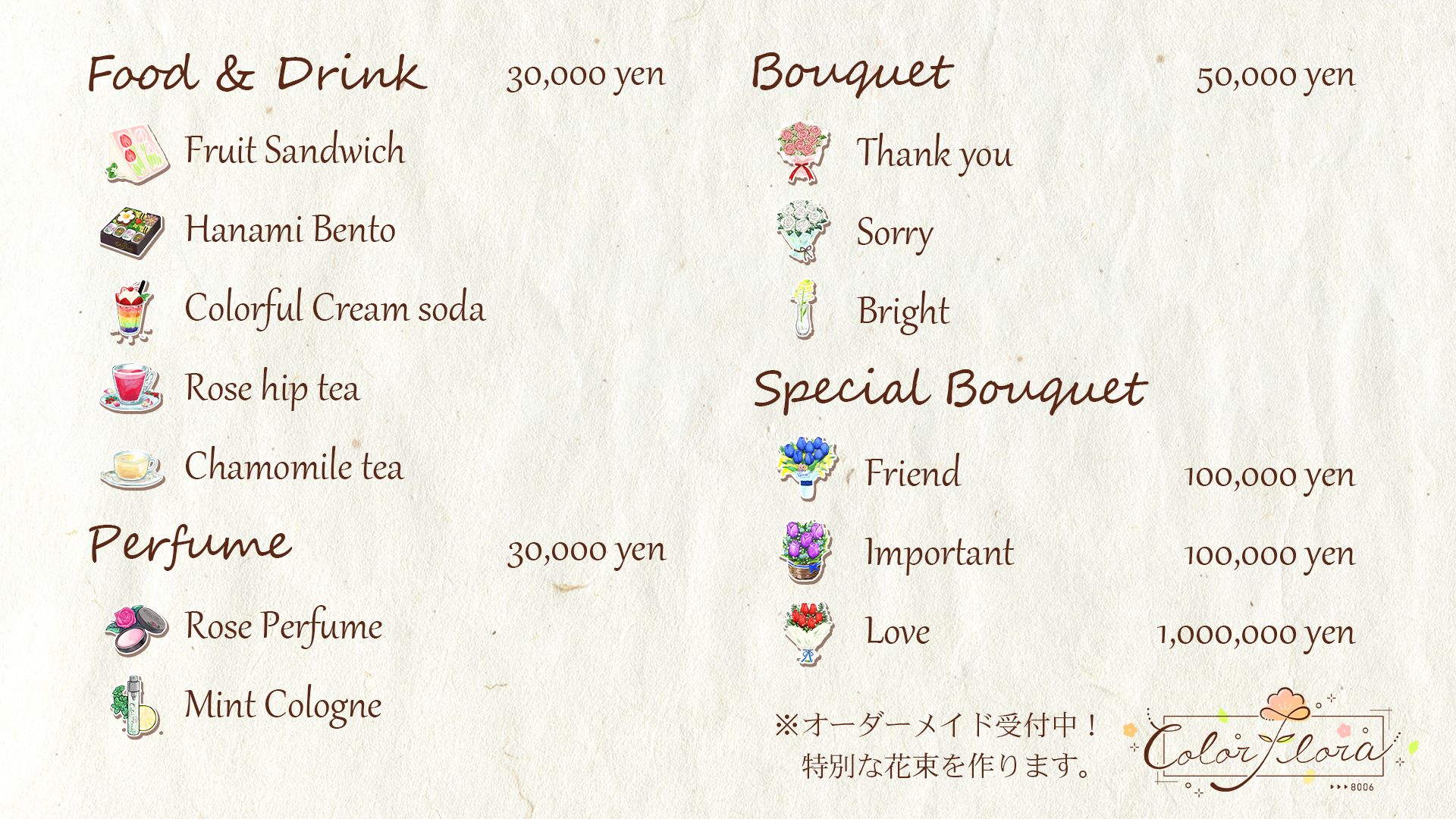 ColorFlora - ストグラ まとめ @ウィキ | STGR wiki - atwiki（アット